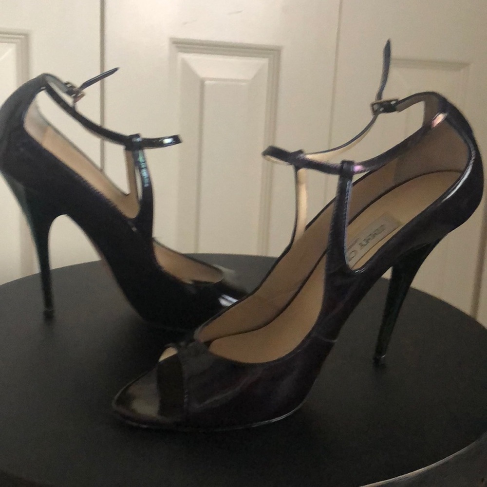 Jimmy Choo Petrol patent sandal